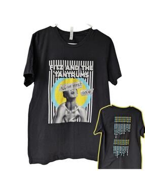 Fitz and the Tantrums TShirt Medium Black All The Feels Tour 19 Indie Band Merch